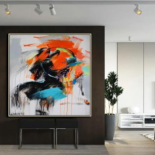 Peinture classique scandinave dsdsgog impression sur toile sans cadre pour decoration 30x30 cm