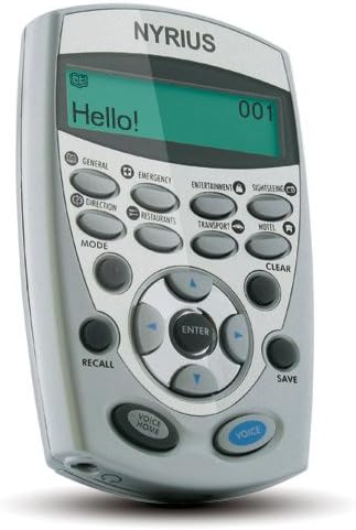 Nyrius LT12 12 Language Global Digital Talking Translator Foreign Pocket-Sized Electronic Speaking Dictionary