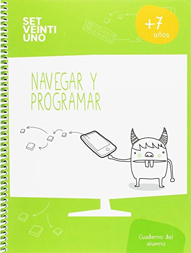 Portada de Set21 Esp Navegar y Programar 1º Educacion Primaria Nivel 2. 7/8 Años