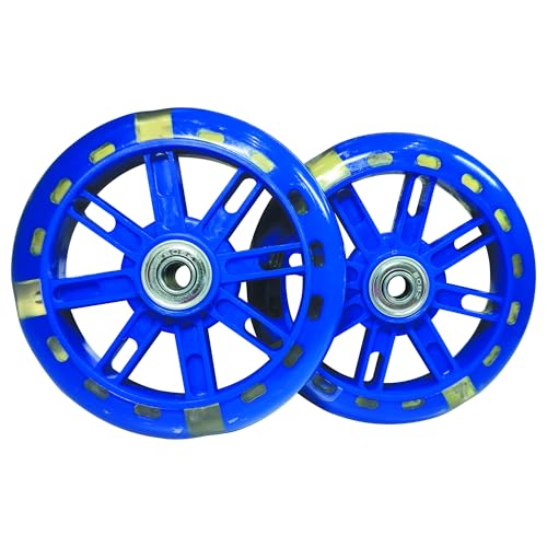 Rodinha Roda Lateral para Bicicletas Infantil Treino Regulavel 14 A 20 Reforçada Com Rolamento (AZUL