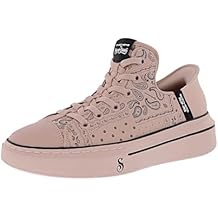 Skechers Womens Slip-ins Premium Leather Snoop One- Double G