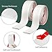 Sasylvia 2 Pcs Flexible Baseboard Molding Trim 4 Inch x 16 Feet Self Adhesive Vinyl Wall Base Peel and Stick Rubber Wall Base Trim Molding Flexible Floor for Floors(Cream White)