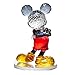 Enesco Facets Disney Mickey Mouse Standing Pose Figurine, 3.75 Inch, Multicolor