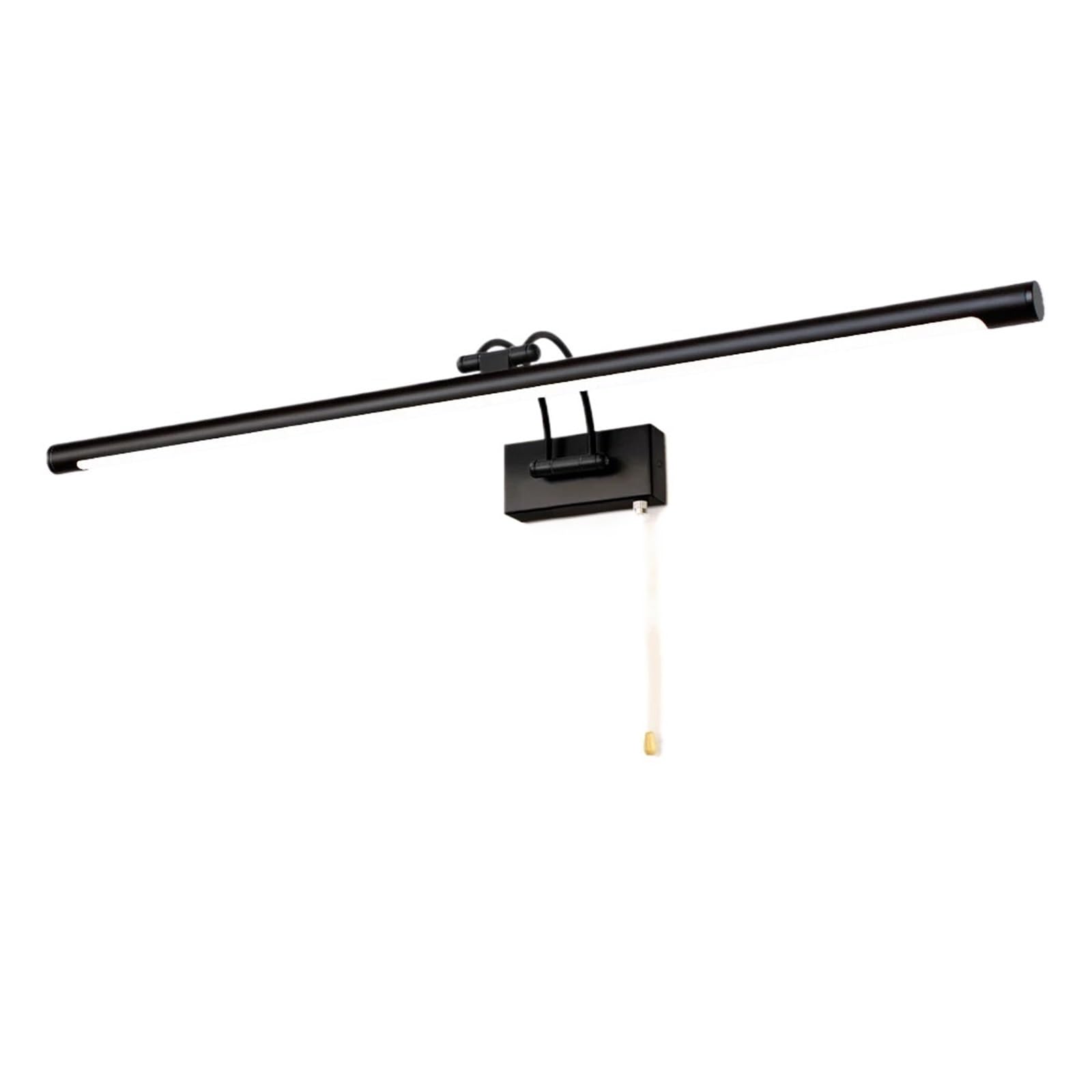 CUDTAPI LED Bathroom Vanity Light, Fixture 16W 90CM Cabinet Picture Wall Lights, Indoor Lighting Wall Sconce With Ajustable Arm 3000K(Nero)