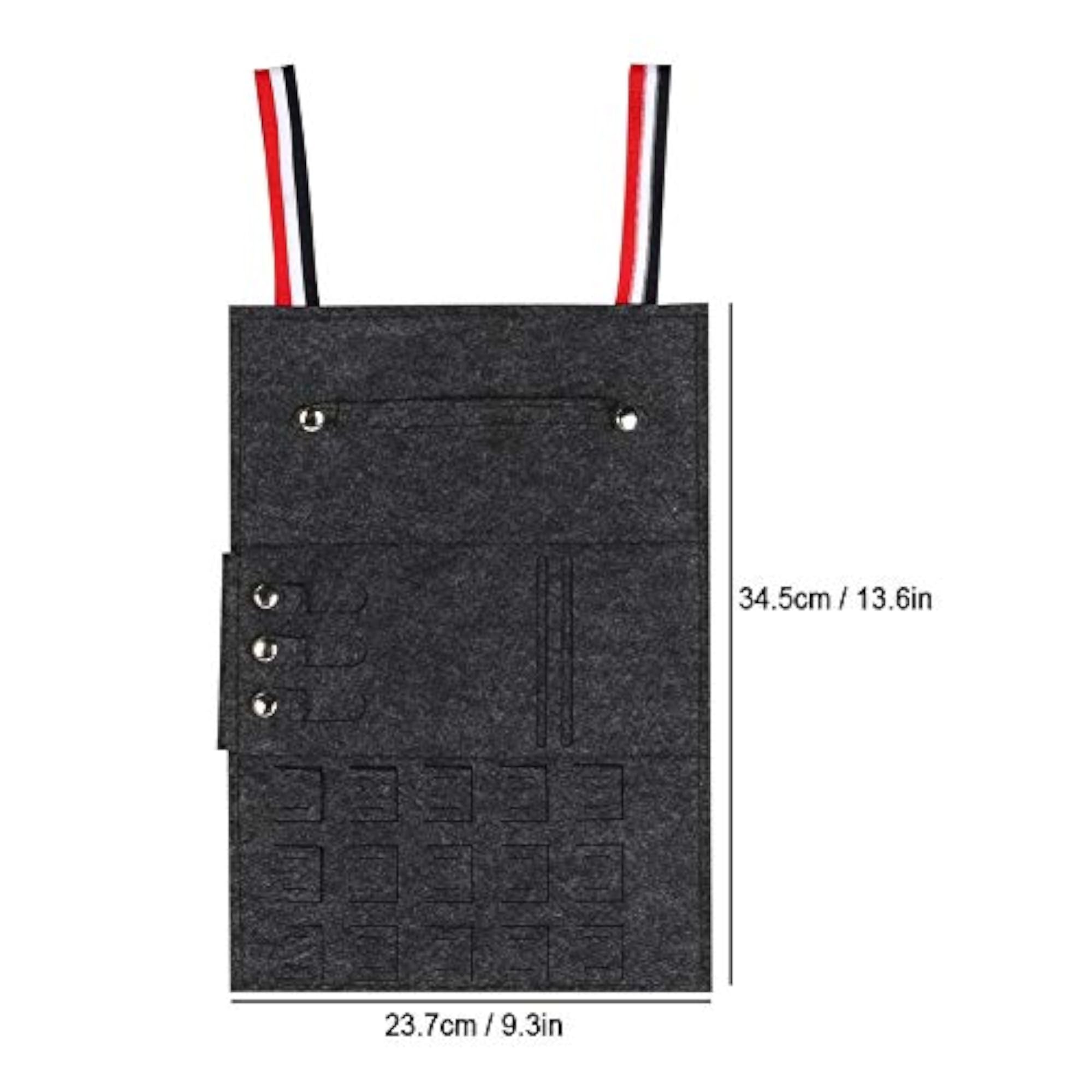 Soft Texture Felt Cloth Jewelry Travel Bag