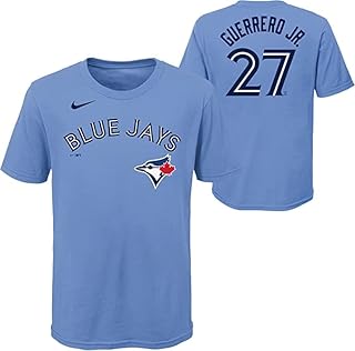 Fanatics Vladimir Guerrero Jr. Toronto Blue Jays Name & Number - T-Shirt