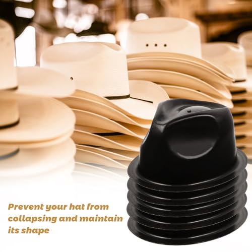 Porte-chapeau maison et boutique support rond en PVC