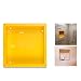 Uni-Green Tile Shower Niche Recessed Square 14" ×14" × 4" D Shower Shelf for Bathroom Niche Storage and Built In Shower Shelf