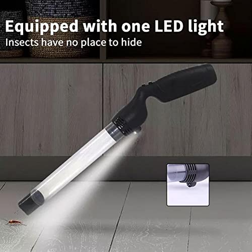 2024 Apanhador de insetos a vácuo armadilhas de aranha e insetos, controle de pragas para adultos e