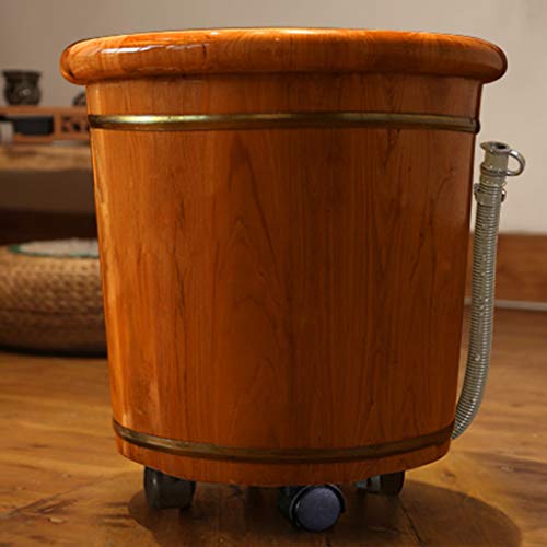 Tina de pie madera Katzowen sin cubierta 36 cm miniatura 4