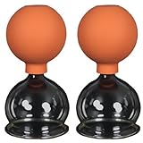 ventosas de cristal venta en lima Original de Lauschaer Glas. Vasos para ventosaterapia de la marca Lauschaer Glas, con ventosa, 2 unidades, 60 mm, para uso profesional