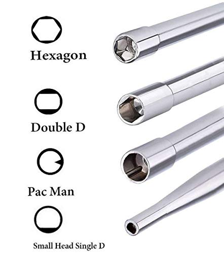 Lucky Seven Carburetor Adjustment Tool kit for 2 Common Cycle Carburator Adjusting Small Engine Carb Tune up Adjusting Tool- Echo Poulan Husqvarna MTD Ryobi Homelite String Trimmer