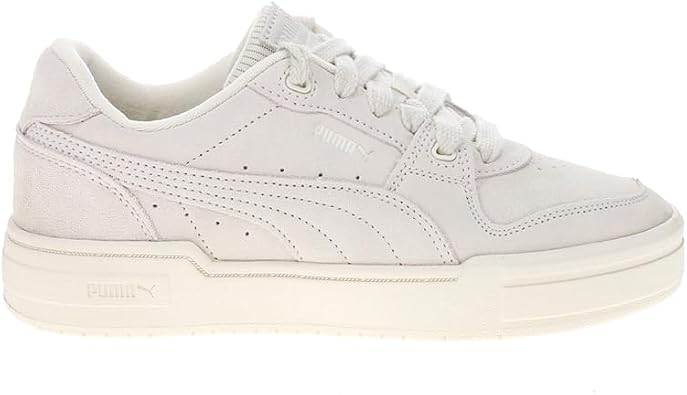 PUMA Mens Ca Pro Lux Soft Lace Up Sneakers Shoes Casual - Off White