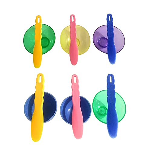 Set de 6 Tazones Flexibles de Silicona con Espátulas miniatura 1