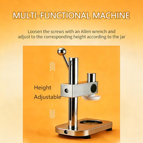 Machine à sceller les boîtes manuelle pour flacons de toute hauteur - 7