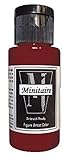 Badger Air-Brush Company, 2 Ounce Bottle Minitaire Airbrush  Ready, Water Based Acrylic Paint, Ghost Tint: Fresh Blood