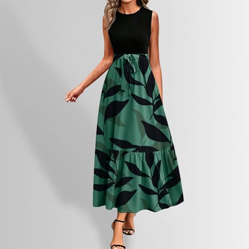Robe midi fluide décontractée pour savourer la liberté des vacances - 2