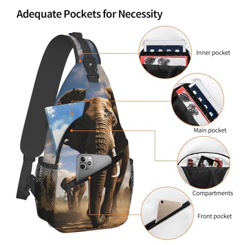 Mochila Pequeña tipo Sling para Senderismo miniatura 4