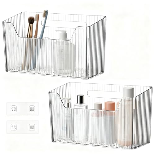 SXTDKMJ 2 Stück Schranktür Organizer, Selbstklebendes Wandmontierter Organisator Kleine...