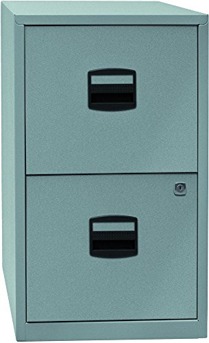 Home Armadietto sospeso PFA 2 cassetti HR 355 40 x 41.3 x 67.2 cm argento