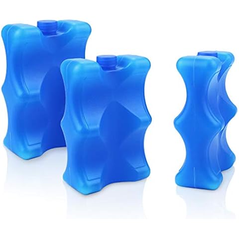 WYKOO Reusable Ice Pack for Breastmilk Storage (Pack of 3), Ice Pack for Breastfeeding Working Mom Cover