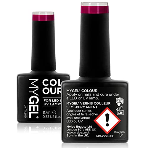 MYGEL by Mylee Gel-Nagellack 10 ml - UV/LED, Maniküre, Pediküre, für professionellen Gebrauch im Salon sowie zu Hause… – Bild 8