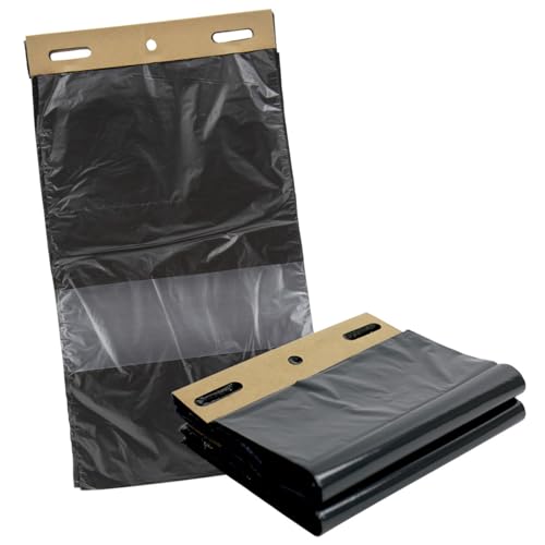 Image of Zero Waste USA 800 Dog Waste Station Bags - ONEpul Header Refill Bags - Dispense 1 Bag at a Time with Pull-Strap - Fits Most Dog Waste Hanging Bag Stations (8 Headers of 100 Bags) (Pack of 2)