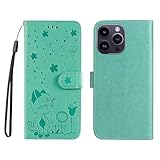 Case Compatible with Xiaomi CC9 / A3 Pro / Mi9 Lite / A3 Lite PU Leather Magnetic Closure Card Slot Flip Stand Cover Green