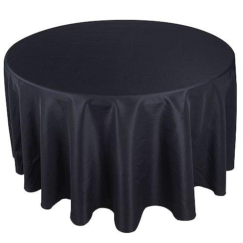 Sterling Mill Polyester Round Tablecloth – Christmas Elegant Table Cover for Weddings, Dinner, Parties, Birthday, Banquets and Events — image 1