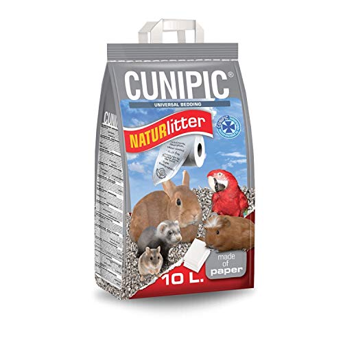 CUNIPIC Naturlitter - Lecho Ecológico de Papel, 10 litros - Lecho...
