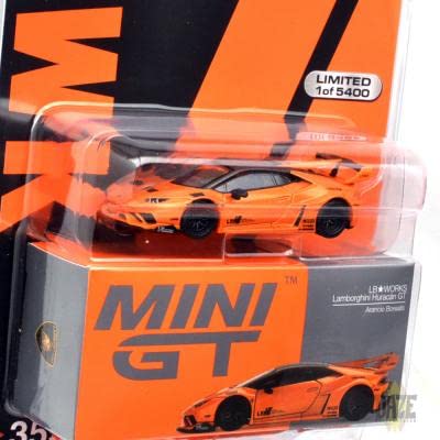 ミニカー MINI GT Lamborghini Urus Arancio Boreali 1/64スケール MINI GT「ランボルギーニ ウルス」(ボレアリスオレンジ