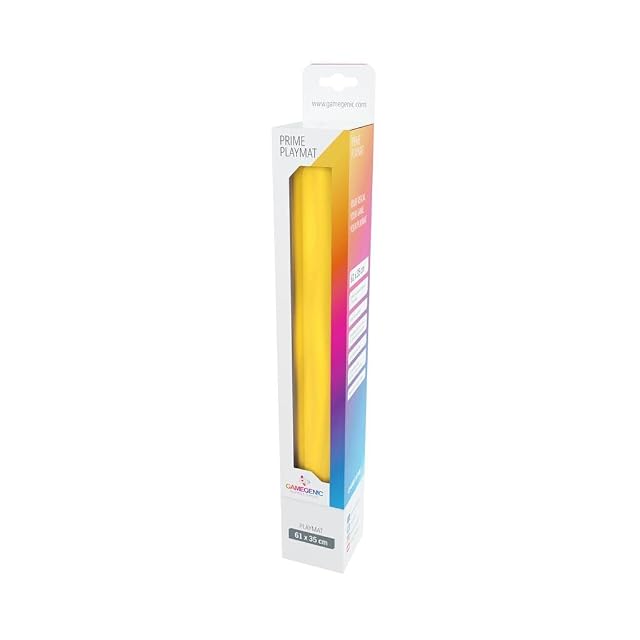 Foto 3 de 3 de GAMEGEN!C- Prime 2mm Playmat Amarillo, Color (GGS40010ML)