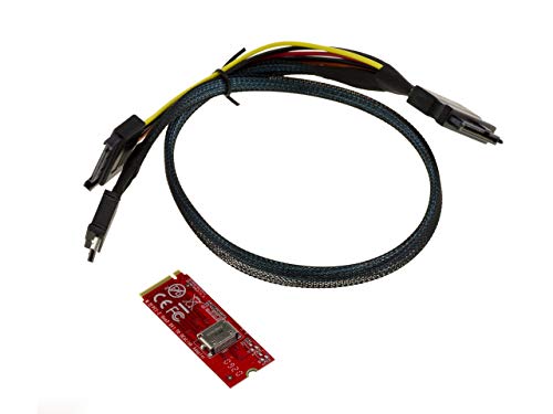 U.2 Zu M.2 Adapter - SFF-8639 Zu PCIe M Key Konverter