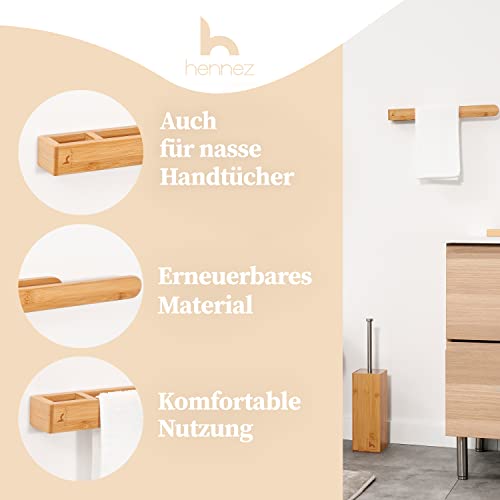 Küchenrollenhalter HENNEZ Handtuchhalter ohne Bohren