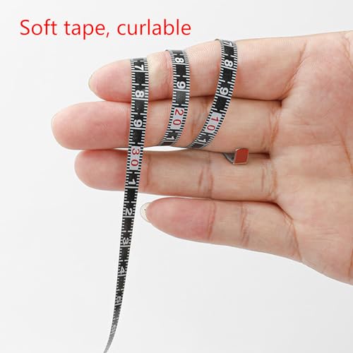 Cinta Métrica Flexible 2m con Seguro y Llavero miniatura 7