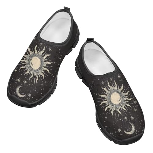 Doojoayie Boys Tennis Shoes Slip On for Active Student School Running Sneakers