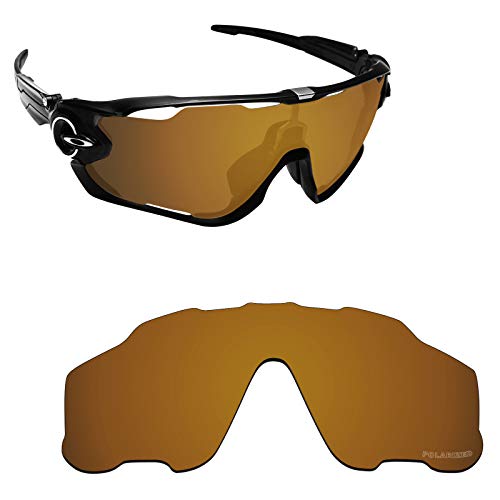Image of Alphax Polarized Replacement Lenses Fit for Oakley Jaw-breaker OO9290 | Glare Reduction | Precision Cutting