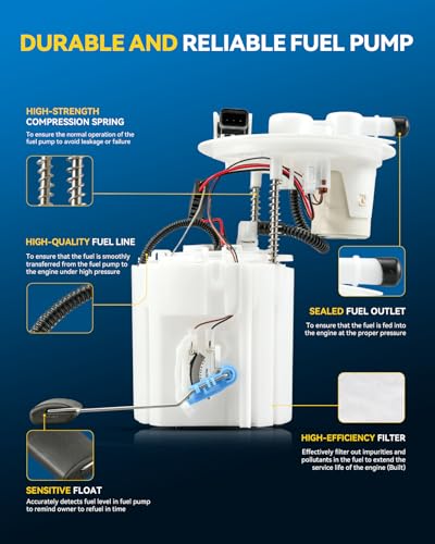 Image of PHILTOP Electric Fuel Pump Assembly FG2329 Fit for Hyundai Elantra