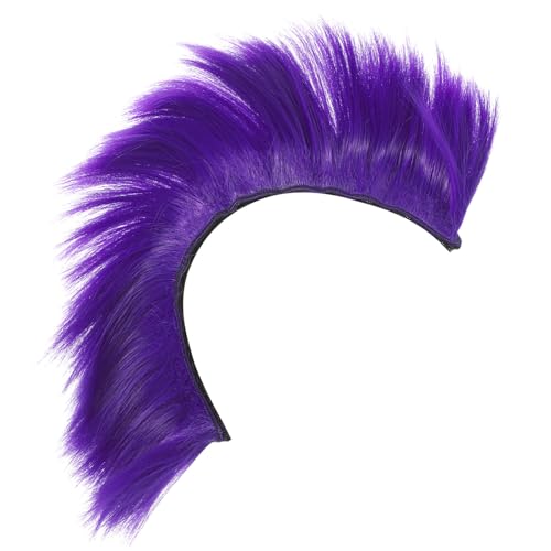 CTIRCHIU Cosplay Perücke Irokesen Style für Damen Herren Leichtes Dekoratives Haarteil für Tanz Performance Foto Requisite und Partys