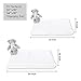 TILLYOU Minky Dot Plush Changing Table Pad Covers Cradle Sheets Set, Fits 32