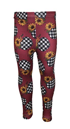 Image of Unique Baby Girls Kids Toddler 3pc Outfit Set Long Sleeve Stretch Tunic Top Leggings and Scarf