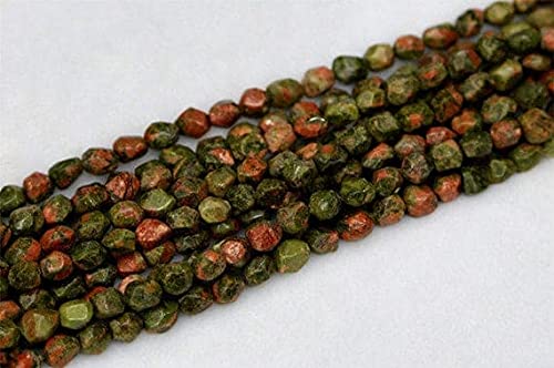 Perles en unakite naturelle pour remplacer les perles synthétiques - 2