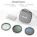 NEEWER 49mm UV/CPL/ND Lens Filter Kit with Hard Shell Storage Case, Multicoated Optical Glass & Aluminum Alloy Frame, UV + Circular Polarizer (CPL) + Neutral Density (ND4) Filter for Camera Lens