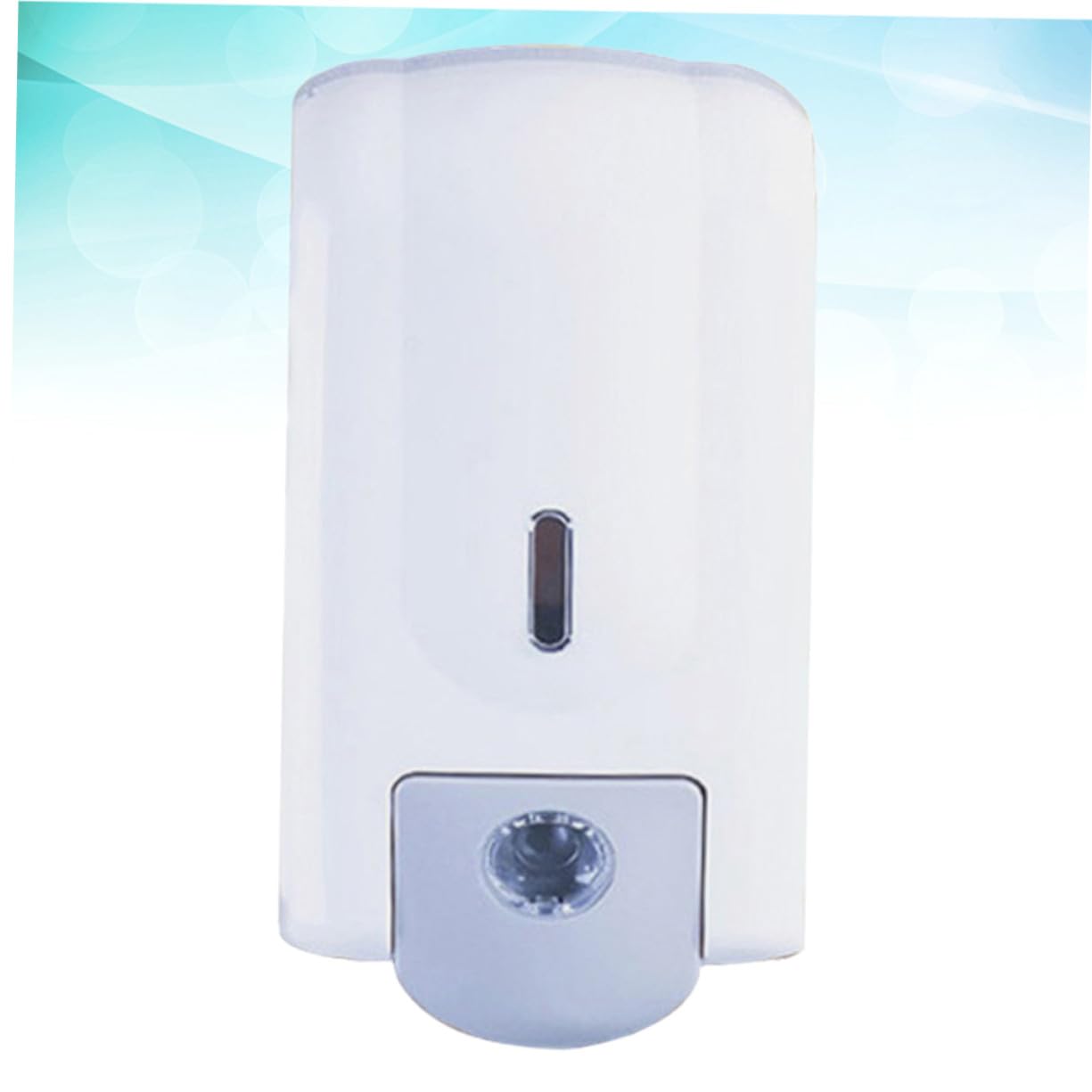 VALICLUD Porta Saponi da Parete Dispenser Sapone Liquido Ricaricabile Contenitore Vuoto per Shampoo Balsamo Adatto Casa Hotel Bagni Pubblici Bianco
