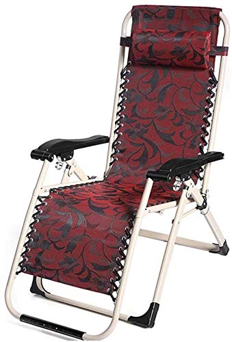 Chaises de Patio Jardin Extérieur Réglable et Transat Pliable