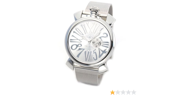 Amazon.co.jp: [ガガ ミラノ] GAGA MILANO 腕時計 MANUALE SLIM 46MM