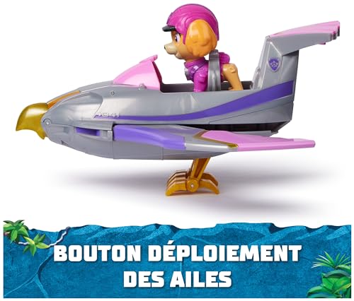 Paw Patrol Pat Patrouille Véhicule Figurine Stella Jungle Pups Voiture Figurine À Collectionner Thème Jungle Pat Patrouille Jouet Voiture Enfant Jouet Enfant Et + - vue 4