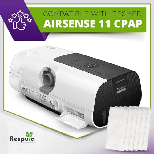 Image of CPAP Filters Compatible with ResMed AirSense 11 Machine - Standard Replacement Filter (10)