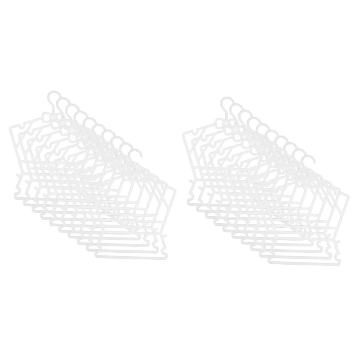 OUNONA 20piezas Perchas para Ropa Infantil Soporte Resistente para Secado De Ropa De Perchas Antideslizantes Hogar y Tienda