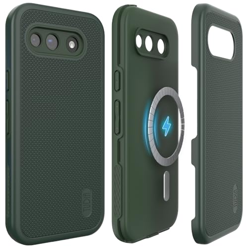 Image of TUDIA MergeGrip Magsafe Compatible for Google Pixel 10a Case - Pine Green